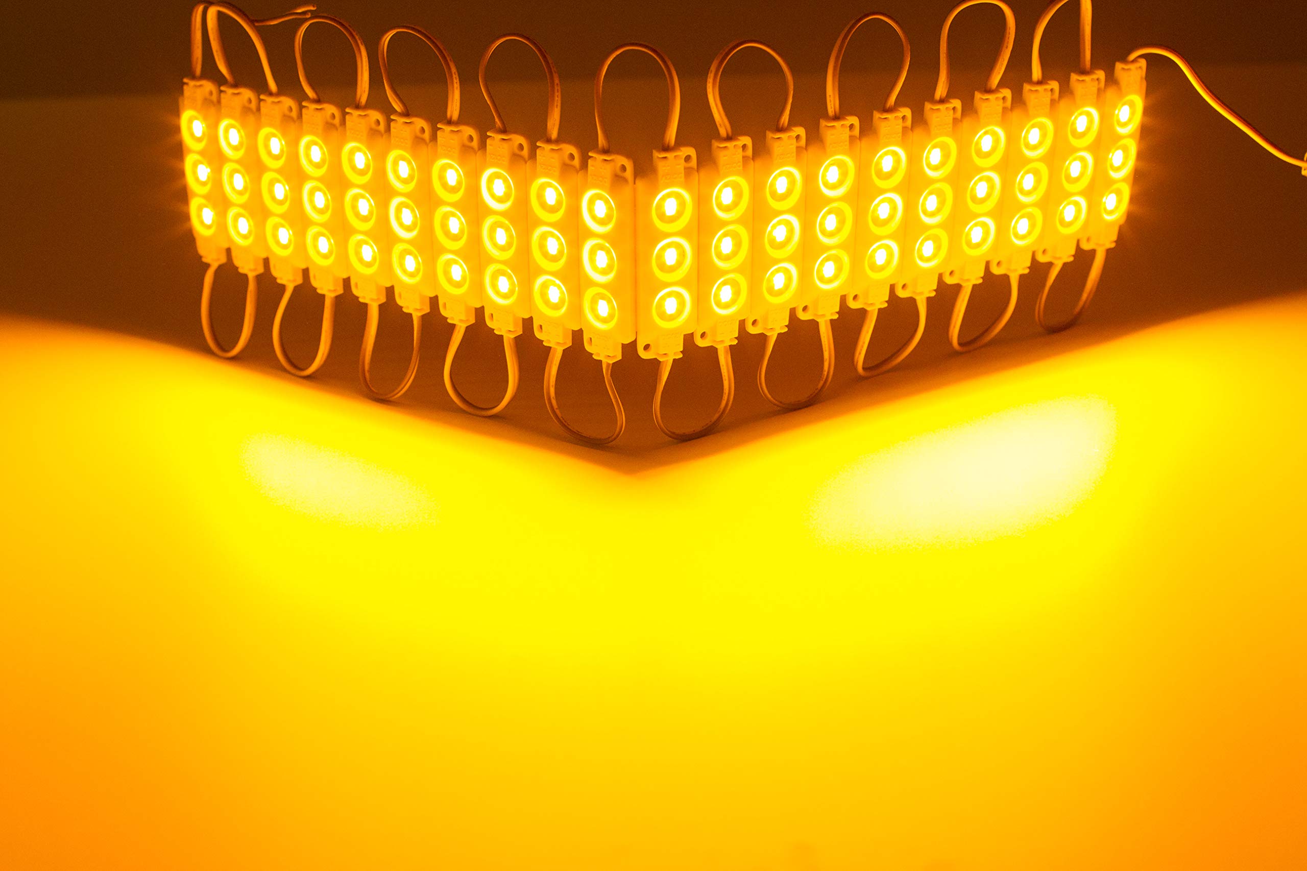 Amazon.co.jp : 40フィート 店頭 オレンジ LED ライト スーパー